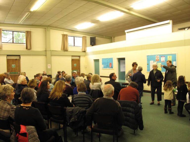 Cranleigh Residents Angry about Building on Green Fields